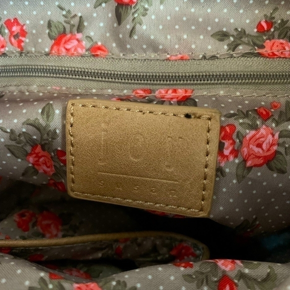 Women’s Backpack Joy Susan Tan Vegan Leather Colette  Backpack - Picture 7 of 7